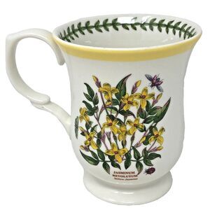 Portmeirion Botanic Garden Jasminum Terrace Mug Yellow Jasmine Floral
